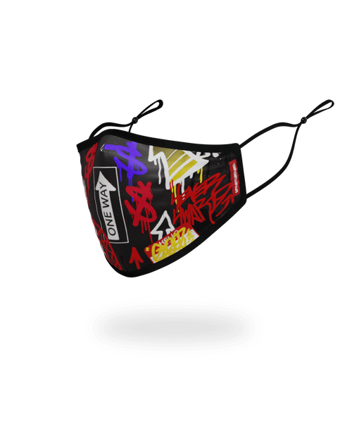 ADULT ONE WAY FORM-FITTING FACE MASK