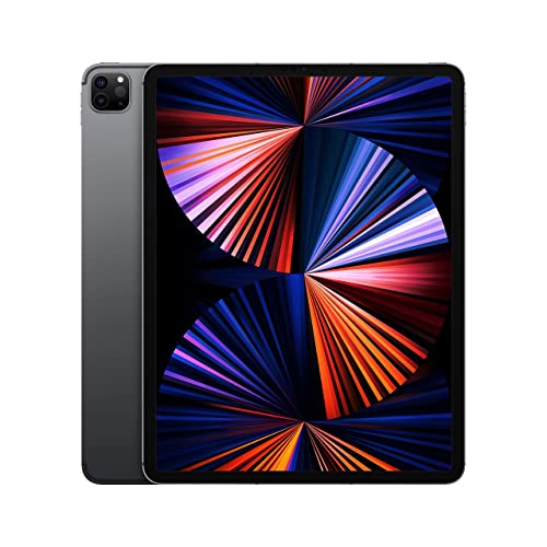 Apple iPad Pro 5th Gen (12.9 inch, Wi+Fi + Cellular, 2TB) Space Gray - 2021 - MHP43LL/A