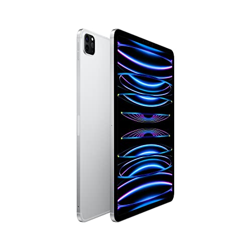 Apple iPad Pro (11-inch, 4th Gen, 2022) ? M2 Chip ? 256GB ? Wi-Fi + Cellular ? Silver ? MP583LL/A