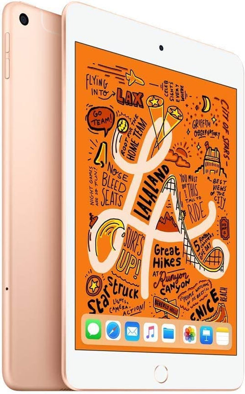 Apple iPad Mini 5th Generation (Wi-Fi + Cellular, 64GB) ? Gold ? MUXH2LL/A