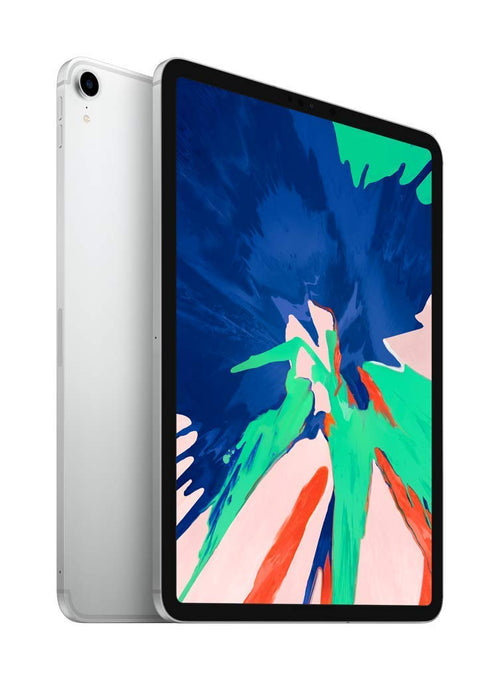 Apple 11" iPad Pro (1st Gen, 2018) ? Wi-Fi + Cellular ? 256GB ? Silver ? MU1D2LL/A