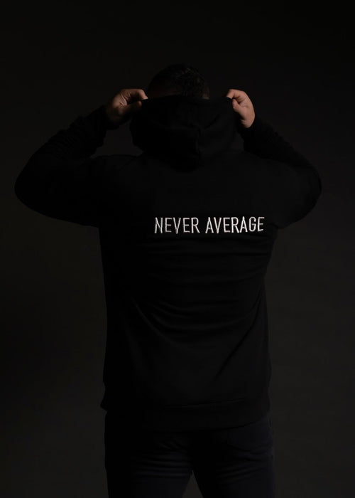 Alpha Black Zip Up Hoodie