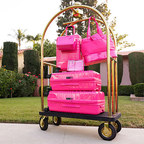 The Large Check-In Roller in Barbieƒ?› Pink