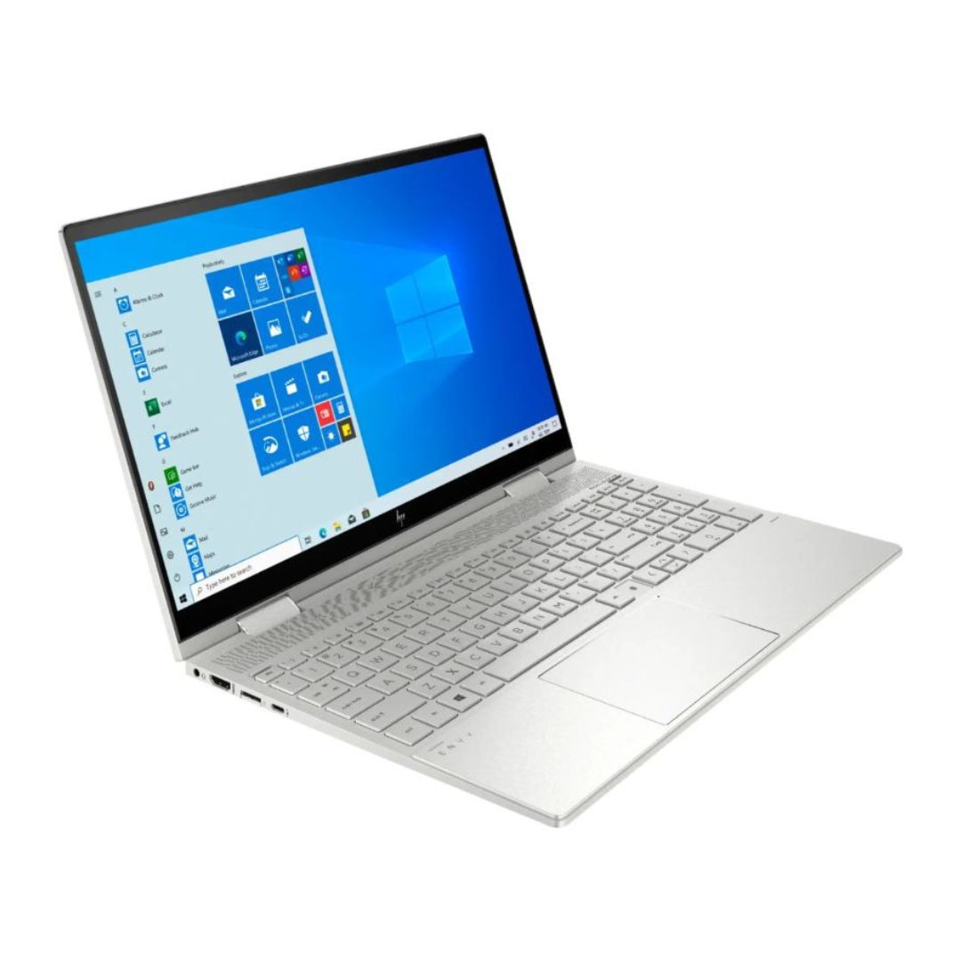HP Envy x360 15.6" FHD 2-in-1 Laptop - Intel Core i7-1165G7 - 12GB RAM - 512GB SSD - Silver - 15m-ed1023dx