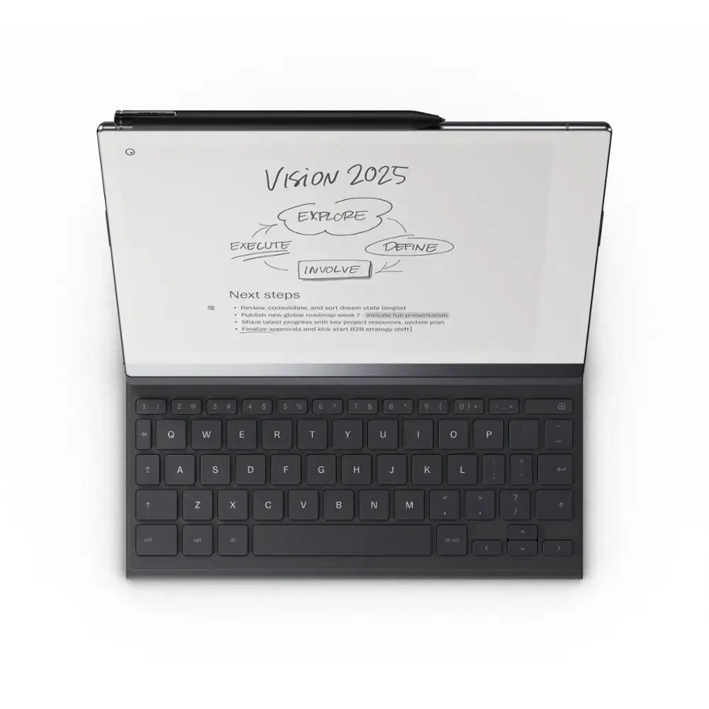 reMarkable 2 - 10.3" Paper Tablet w/ Marker Plus + Ink Black Type Folio Keyboard Case