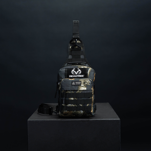 9L Tactical Sling Bag Realtree Edge Black