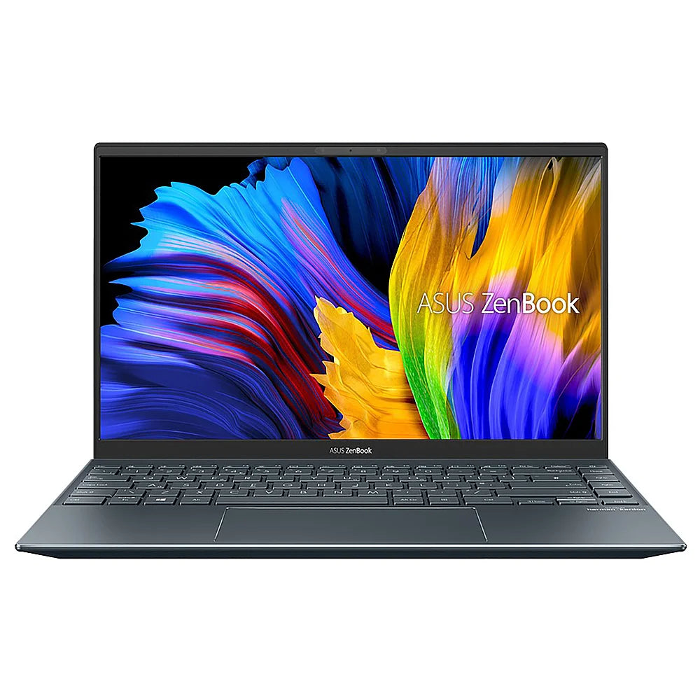 ASUS - ZenBook 14 UM425 14" Laptop - AMD Ryzen 9 - 16 GB Memory - 1 TB SSD - Pine Gray - UM425QA-XH99