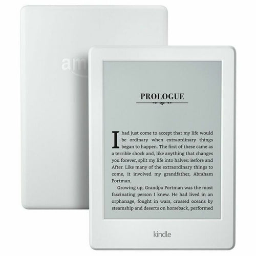 Amazon Kindle (8th Generation, 2016) Wi-Fi E-Reader 4GB Internal Storage, White -  B017JG41PC