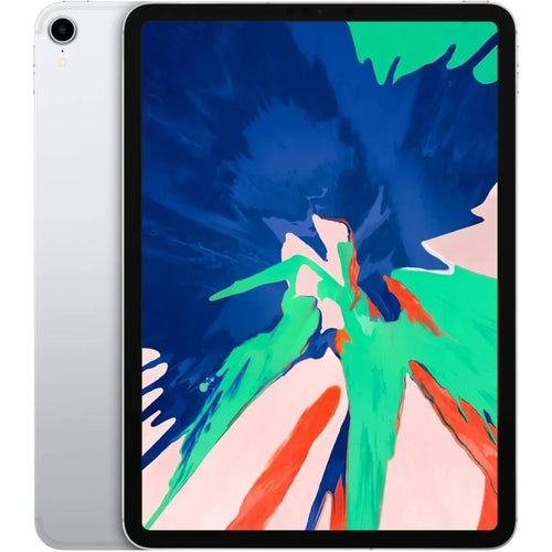 Apple 11" iPad Pro (1st Gen, 2018) ? Wi-Fi + Cellular ? 256GB ? Silver ? MU1D2LL/A