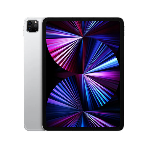Apple 11" iPad Pro (3rd Gen, 2021) ? Wi-Fi + Cellular ? 1TB ? Silver (Unlocked) ? MHN13LL/A