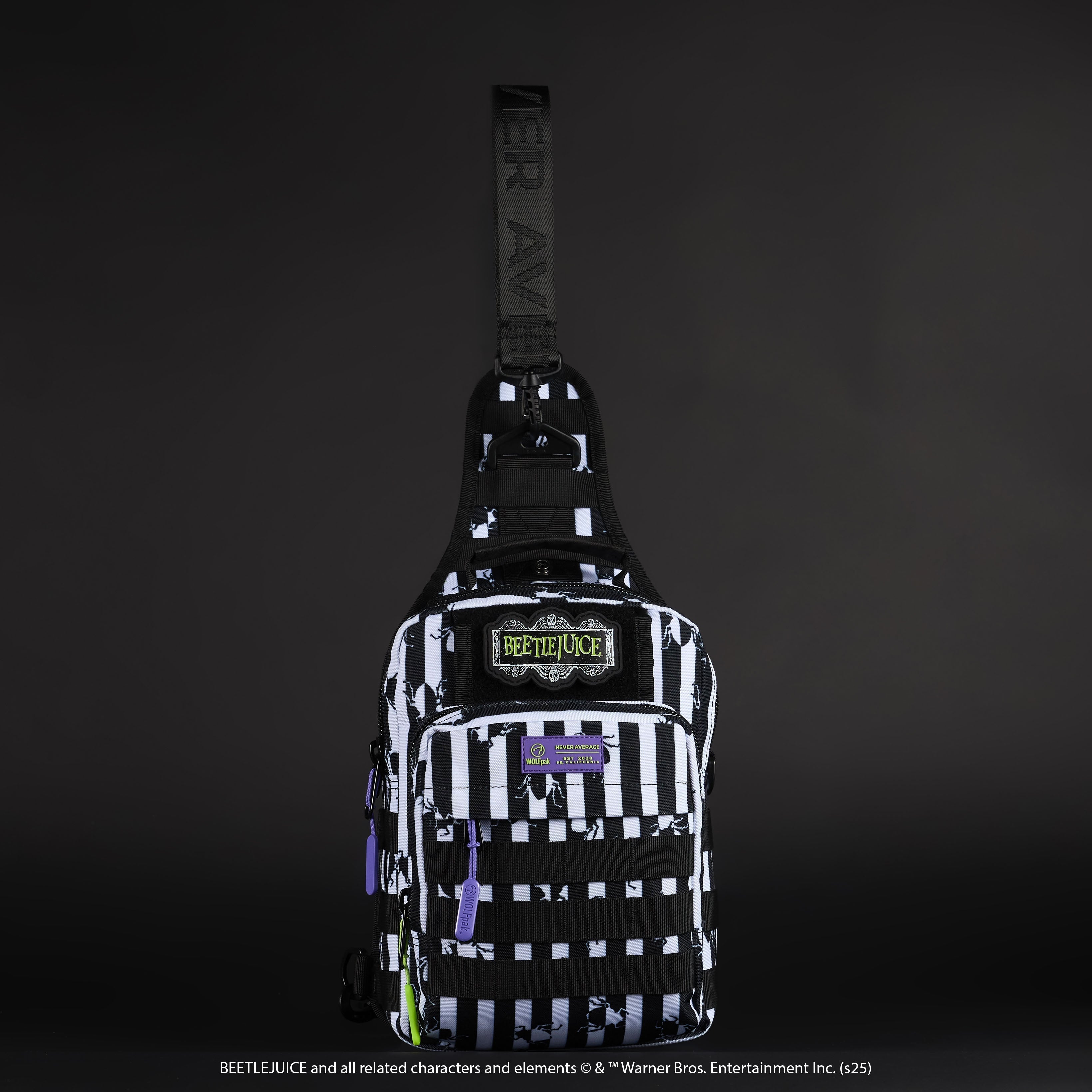 9L Tactical Sling Bag Beetlejuice