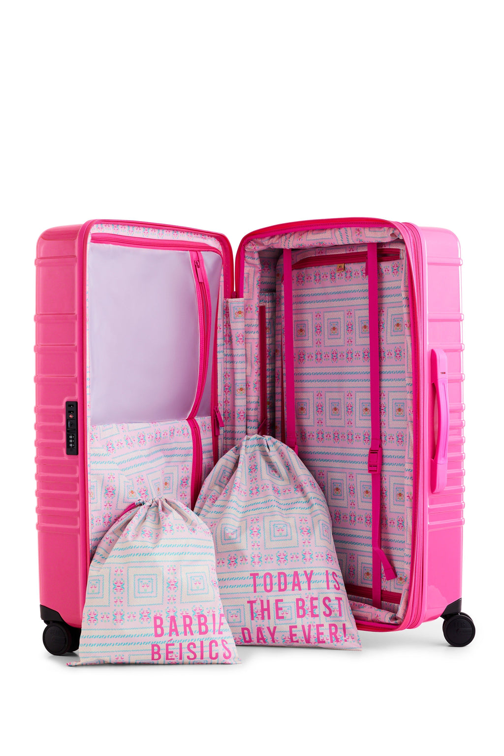 The Large Check-In Roller in Barbieƒ?› Pink