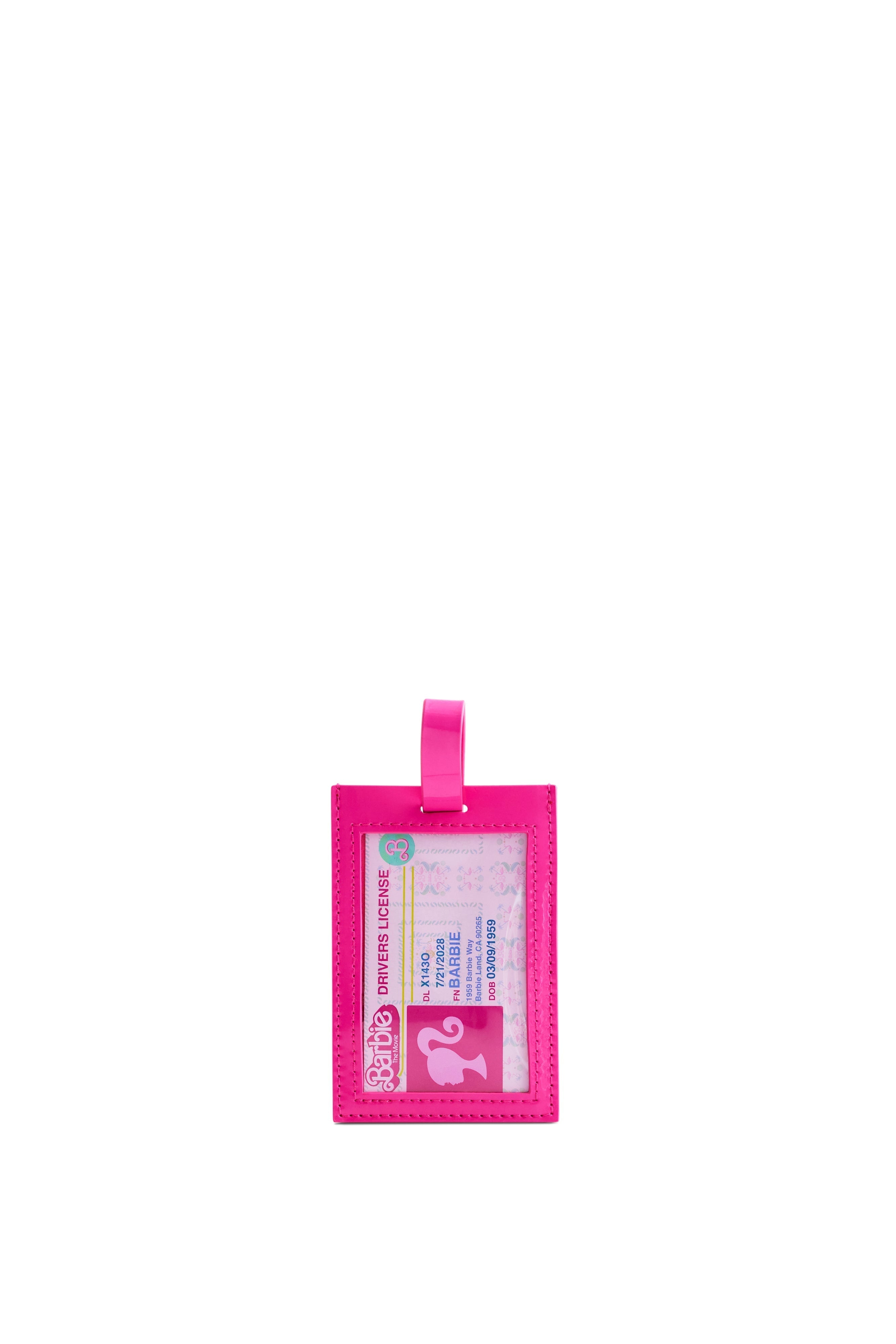 The Passport & Luggage Tag Set in Barbieƒ?› Pink
