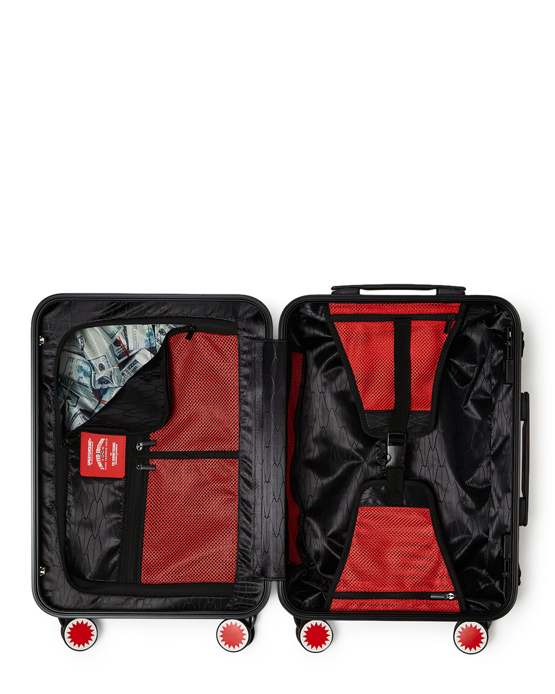 SPRAYGATTI REVV SHARKNAUTICS HARDSHELL CARRY-ON LUGGAGE