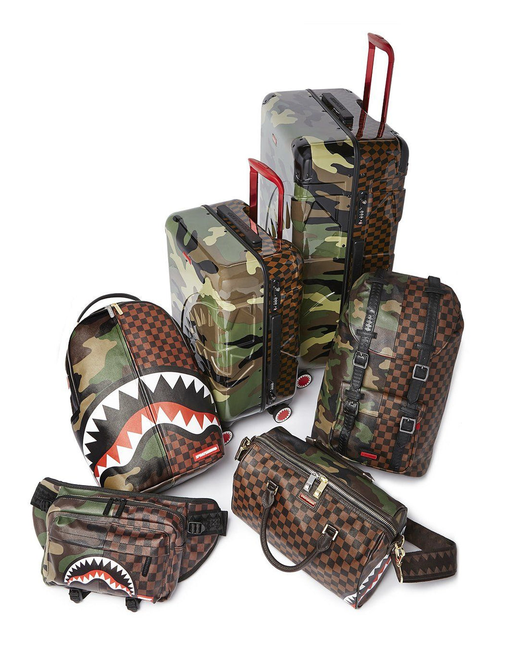 JUNGLE PARIS 21.5ƒ?� CARRY-ON SHARKITECTURE LUGGAGE