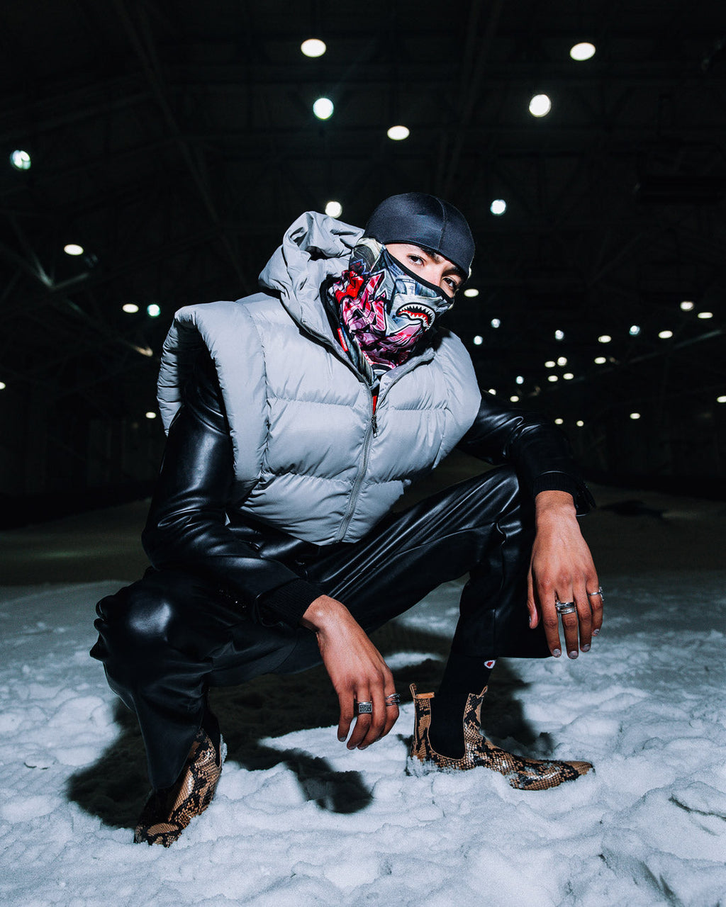 $TASHED SKI MASK