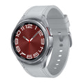 Samsung - Galaxy Watch6 Classic Stainless Steel Smartwatch 43mm LTE - Silver - SM-R955UZSAXAA