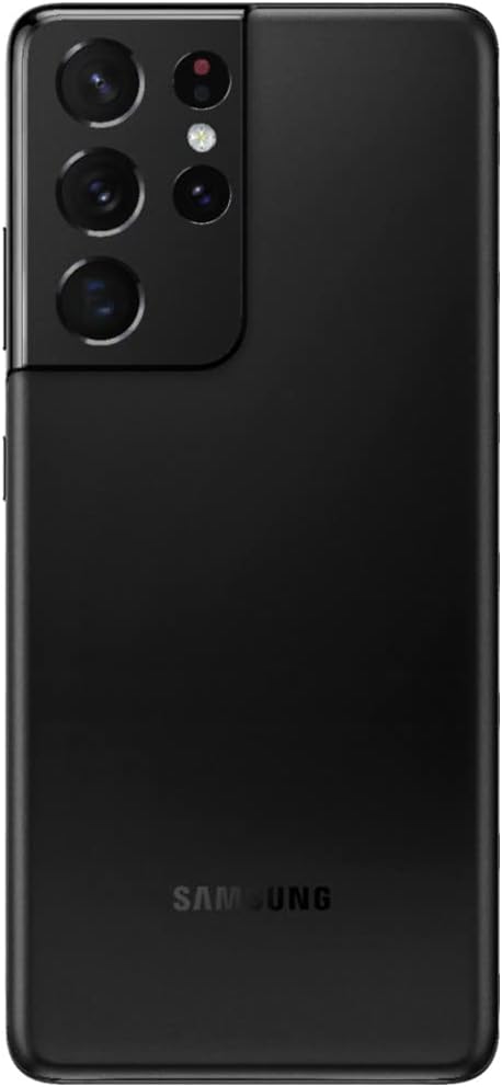 Unlocked Samsung Galaxy S21 Ultra 5G - 128GB - Phantom Black - SM-G998UZKAXAA