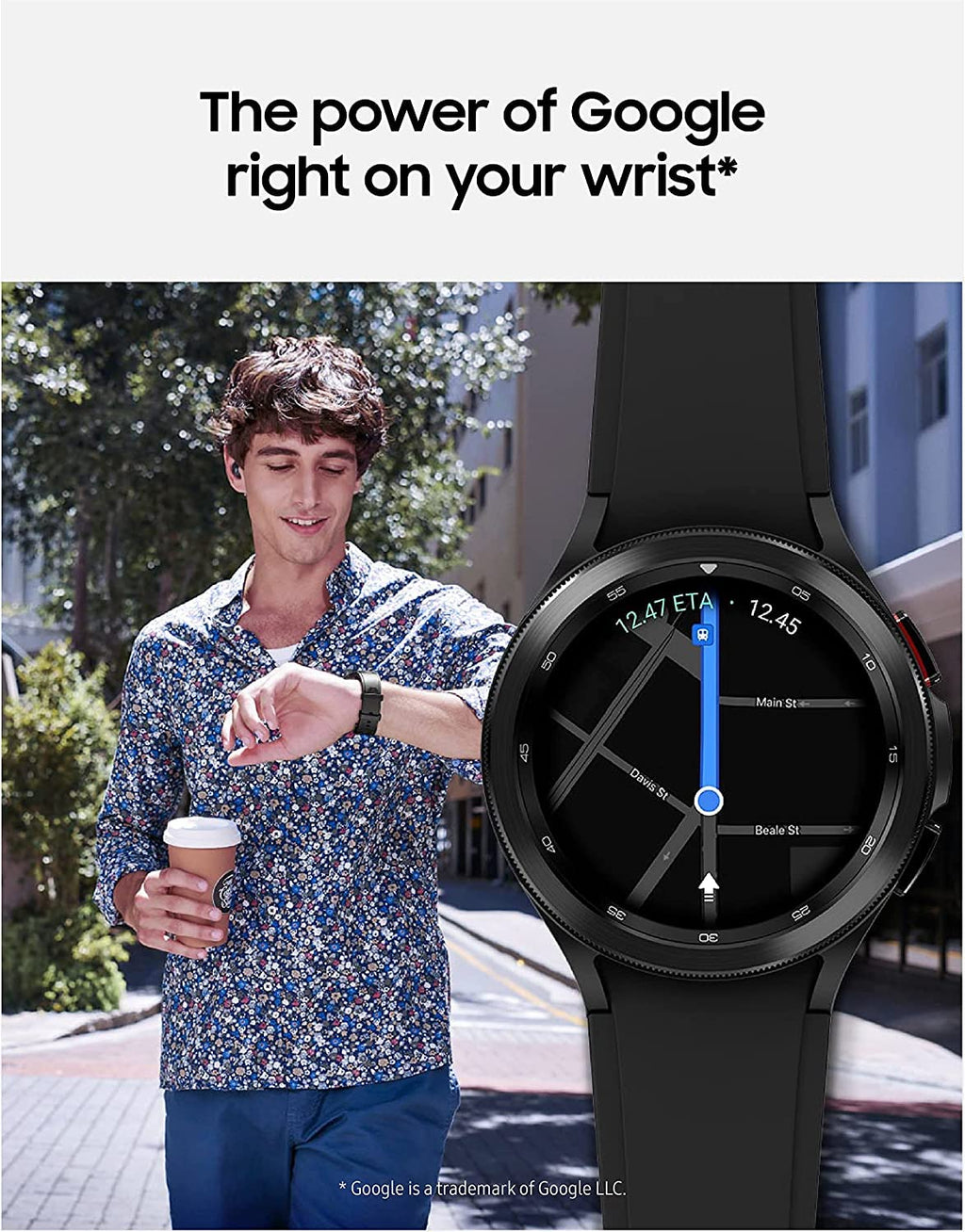 Samsung Galaxy Watch4 Classic - Stainless Steel 42mm BT - Black - SM-R880NZKAXAA