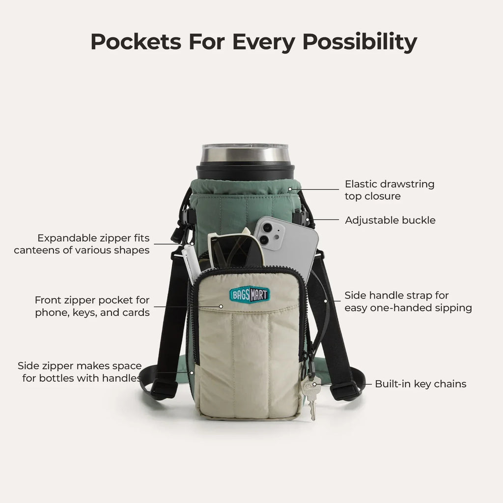 (FREE GIFT) Paz Water Bottle Sling