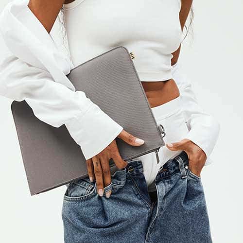 Resale The B??ISics Laptop Pouch in Grey